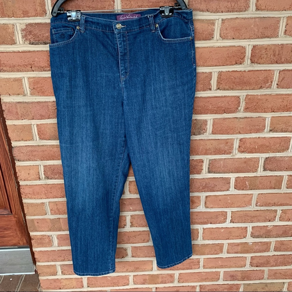 Gloria Vanderbilt stretch jeans size 16 short